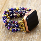 Solstice — beaded spiritual bracelet watch strap