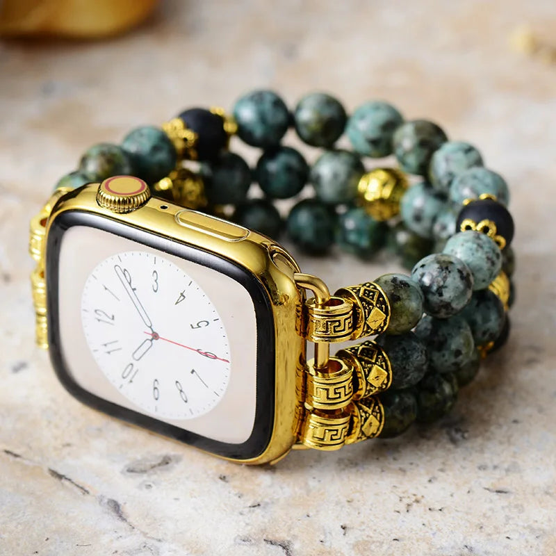 Marsh — vintage beaded bracelet watch strap