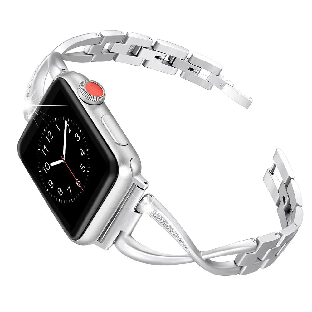 Women Stainless Steel Strap for Apple Watch