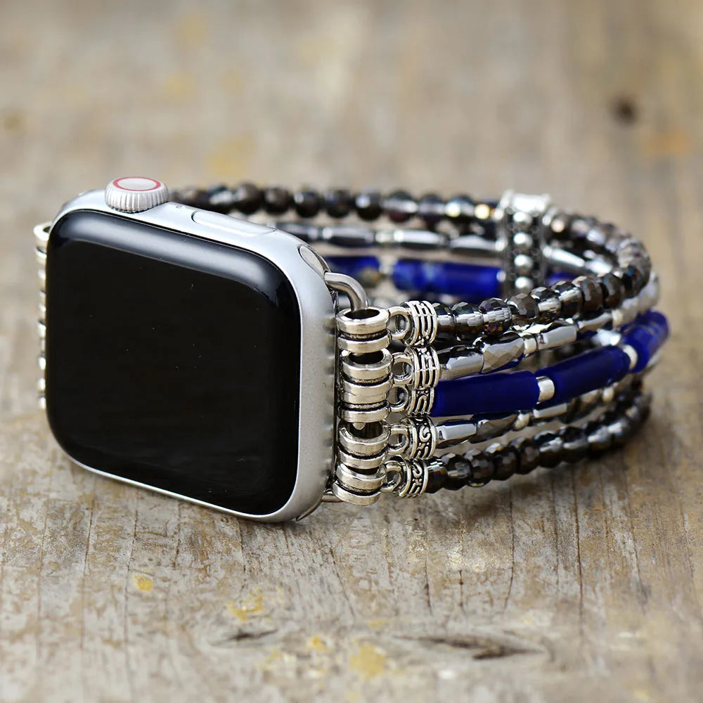 Mosaic — multilayer beaded bracelet watch strap