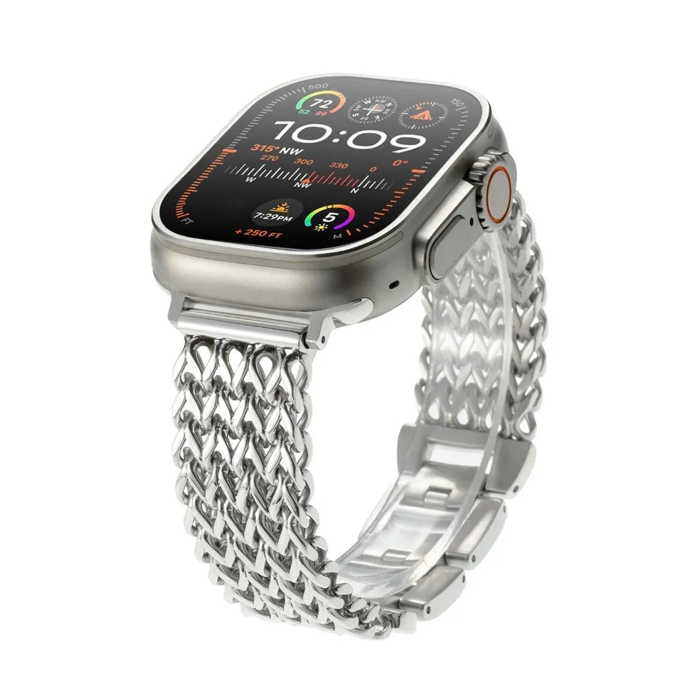 Clarity — stainless steel bracelet watch strap