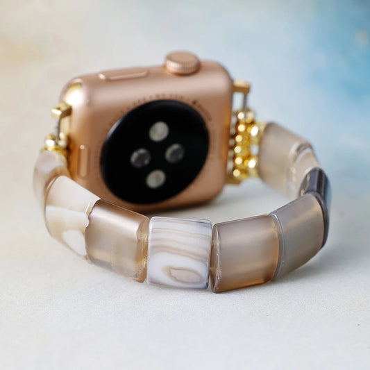 Eclipse — elastic bangle bracelet watch strap