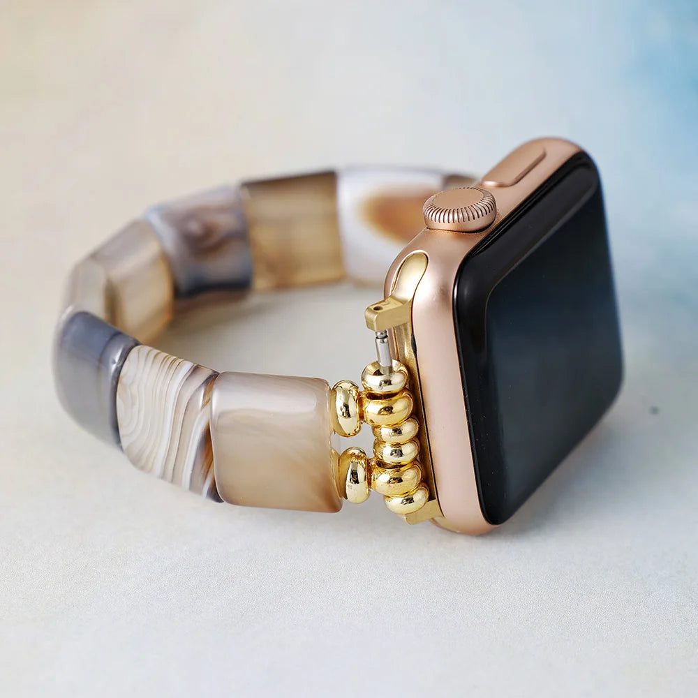 Eclipse — elastic bangle bracelet watch strap