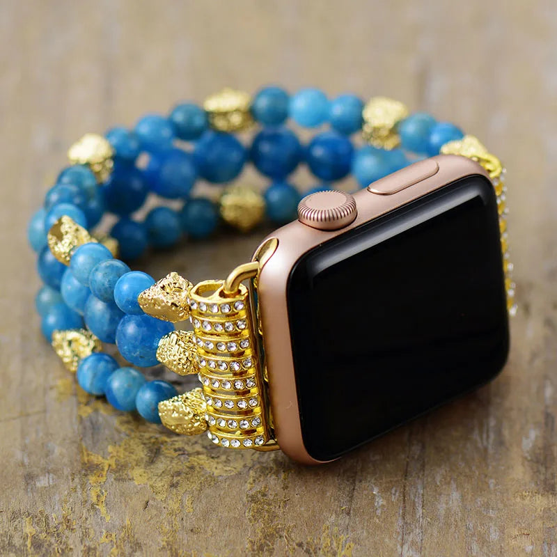Cove — stretch beaded bracelet watch strap