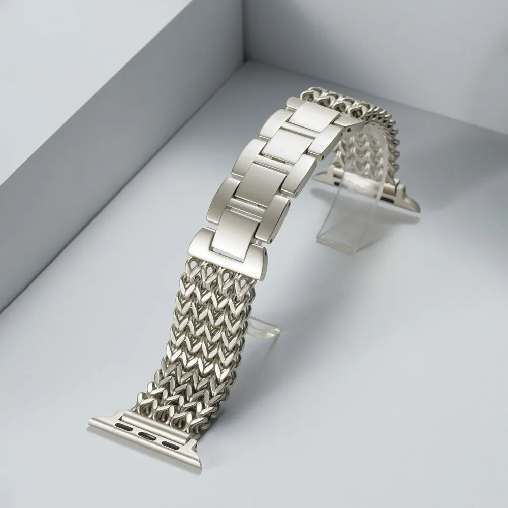 Clarity — stainless steel bracelet watch strap