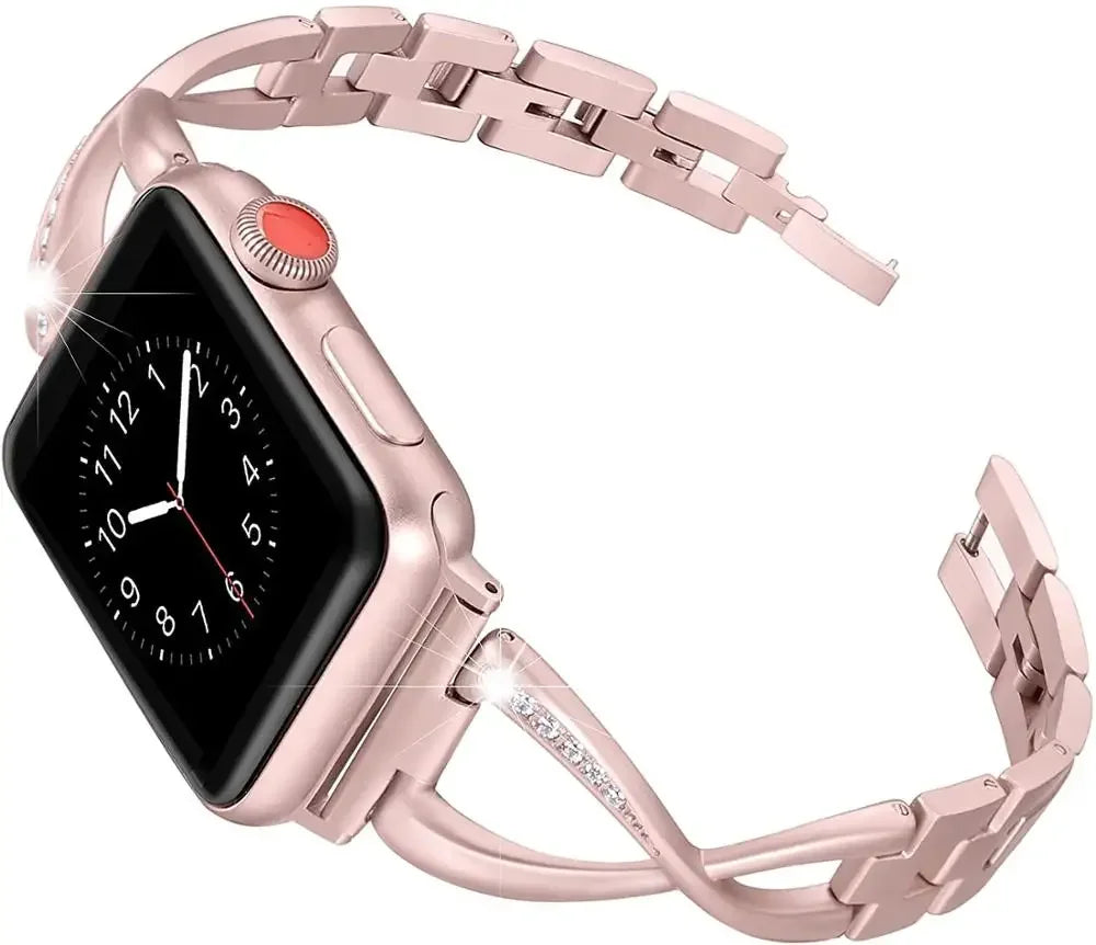 Women Stainless Steel Strap for Apple Watch