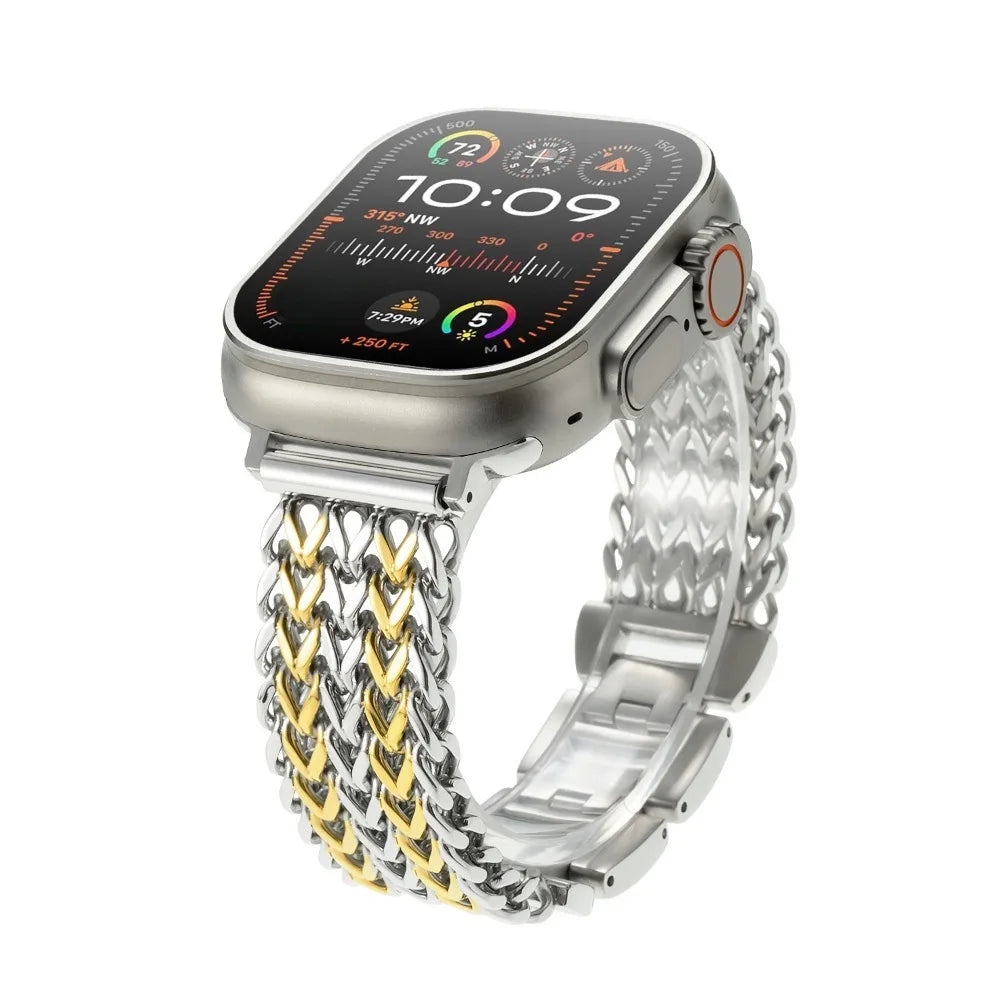 Clarity — stainless steel bracelet watch strap