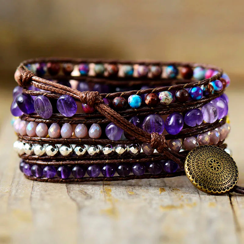 Tribe — ethnic beaded bracelet watch strap