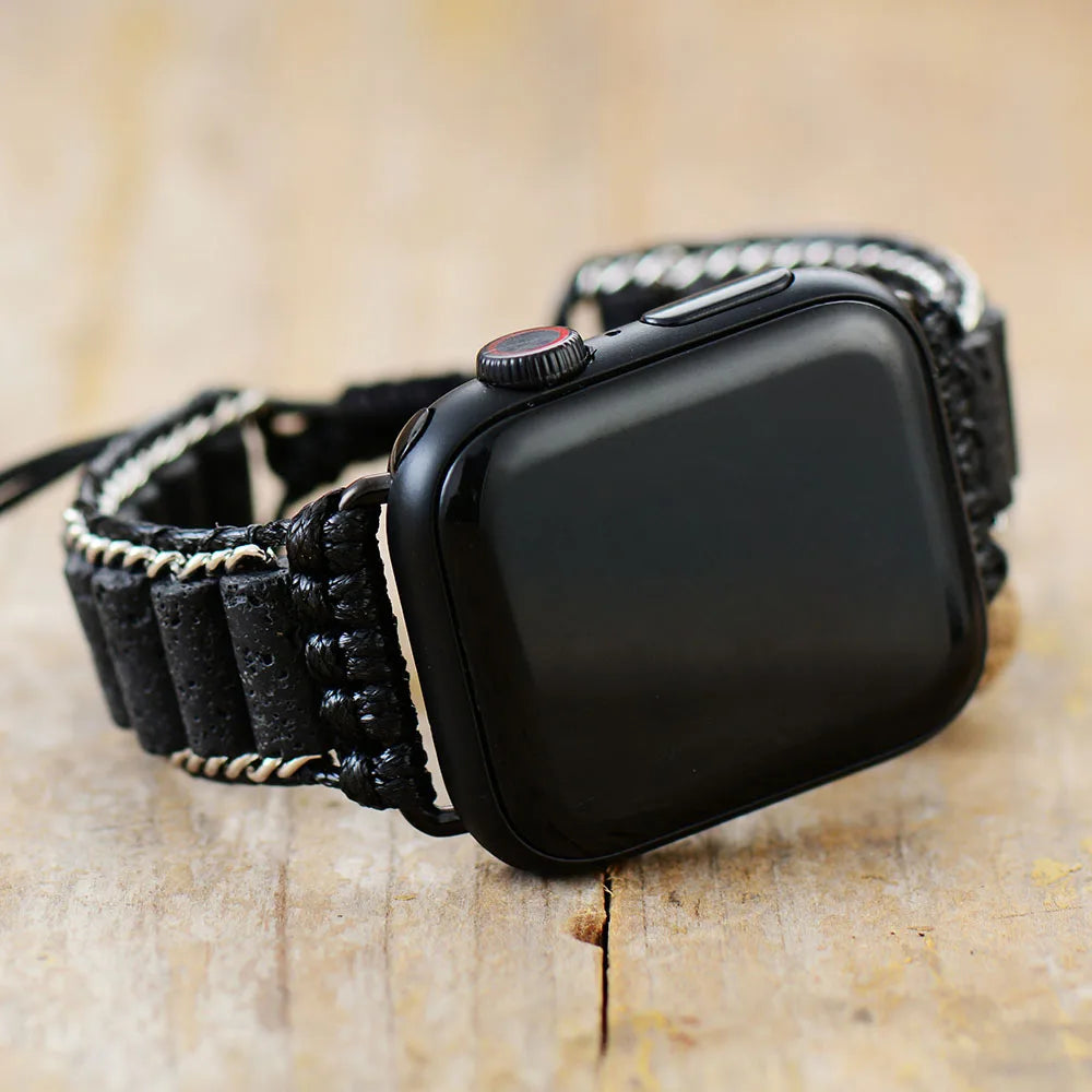 Ember — beaded bracelet watch strap