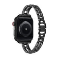 Cinch — diamond-studded metal bracelet watch strap