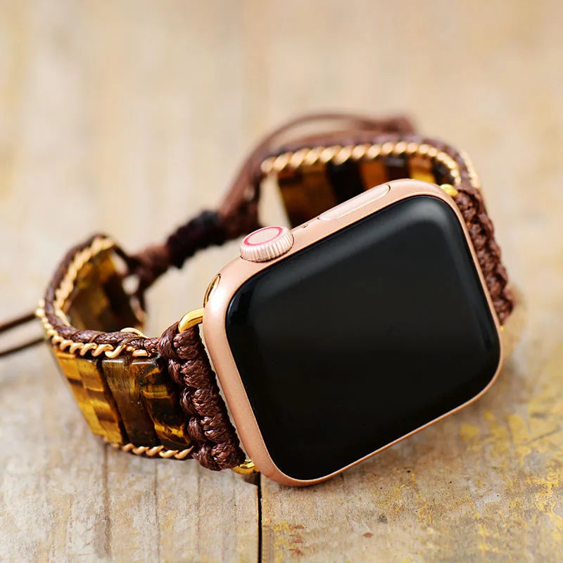 Ember — beaded bracelet watch strap