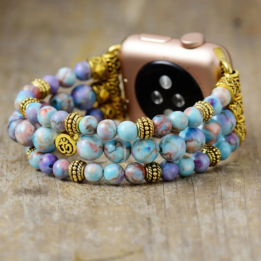 Solstice — beaded spiritual bracelet watch strap
