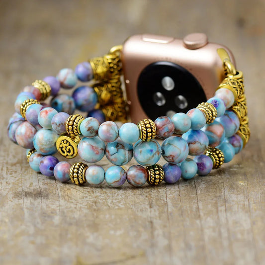 Solstice — beaded spiritual bracelet watch strap