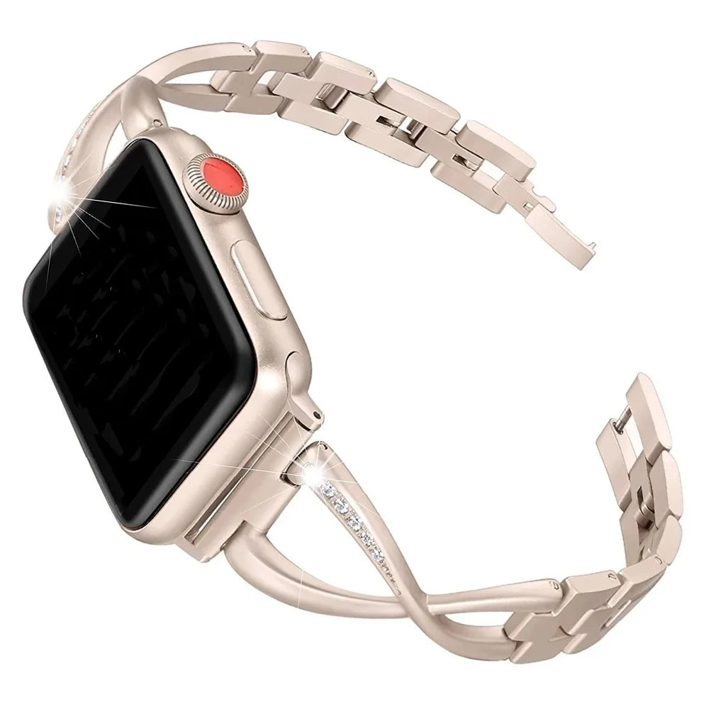 Women Stainless Steel Strap for Apple Watch