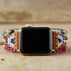 Drift — crystal beaded bracelet watch strap