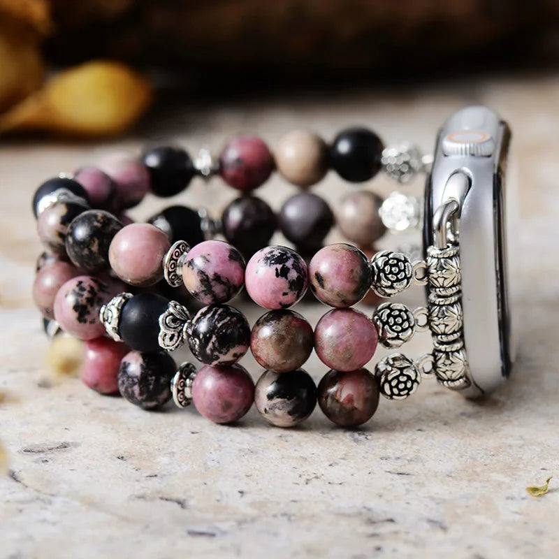Marsh — vintage beaded bracelet watch strap
