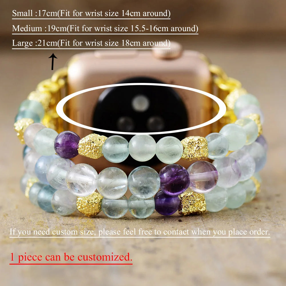 Marsh — vintage beaded bracelet watch strap