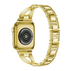 Apex — diamond-inlaid metal bracelet watch strap